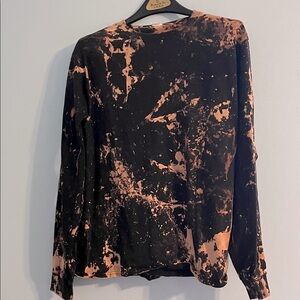 Black and Orange Long-sleeve